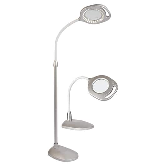 Ottlite 2 In 1 Led Floor Table Light, Best Floor Lamp For Needlework